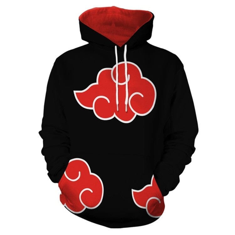 Naruto series anime character costume cosplay 3D printed floral sweatshirt for men and women hoodie hoodie men's sweatshirt Colored Strings 