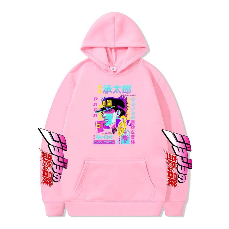 Autumn and winter new products AliExpress JOJO's Bizarre Adventure Jotaro anime plus velvet hoodie cross-border hooded sweatshirt