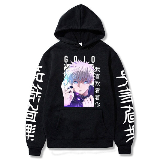 Cross-border Spring and Autumn New Spell Return Anime Hoodie Men's Loose Casual Trendy Hoodie anime hoodie