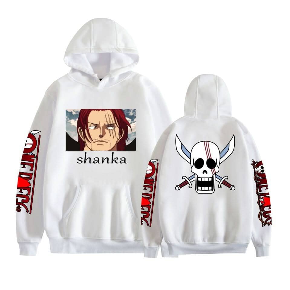 Japanese anime One Piece casual hooded sweatshirt E