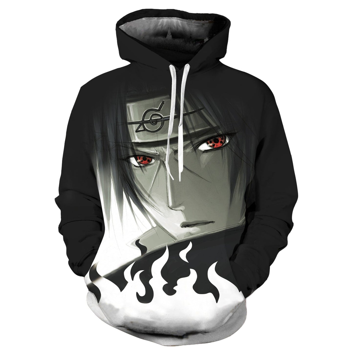 Naruto series anime character costume cosplay 3D printed floral sweatshirt for men and women hoodie hoodie men's sweatshirt Colored Strings Sweatshirt 12# 100 