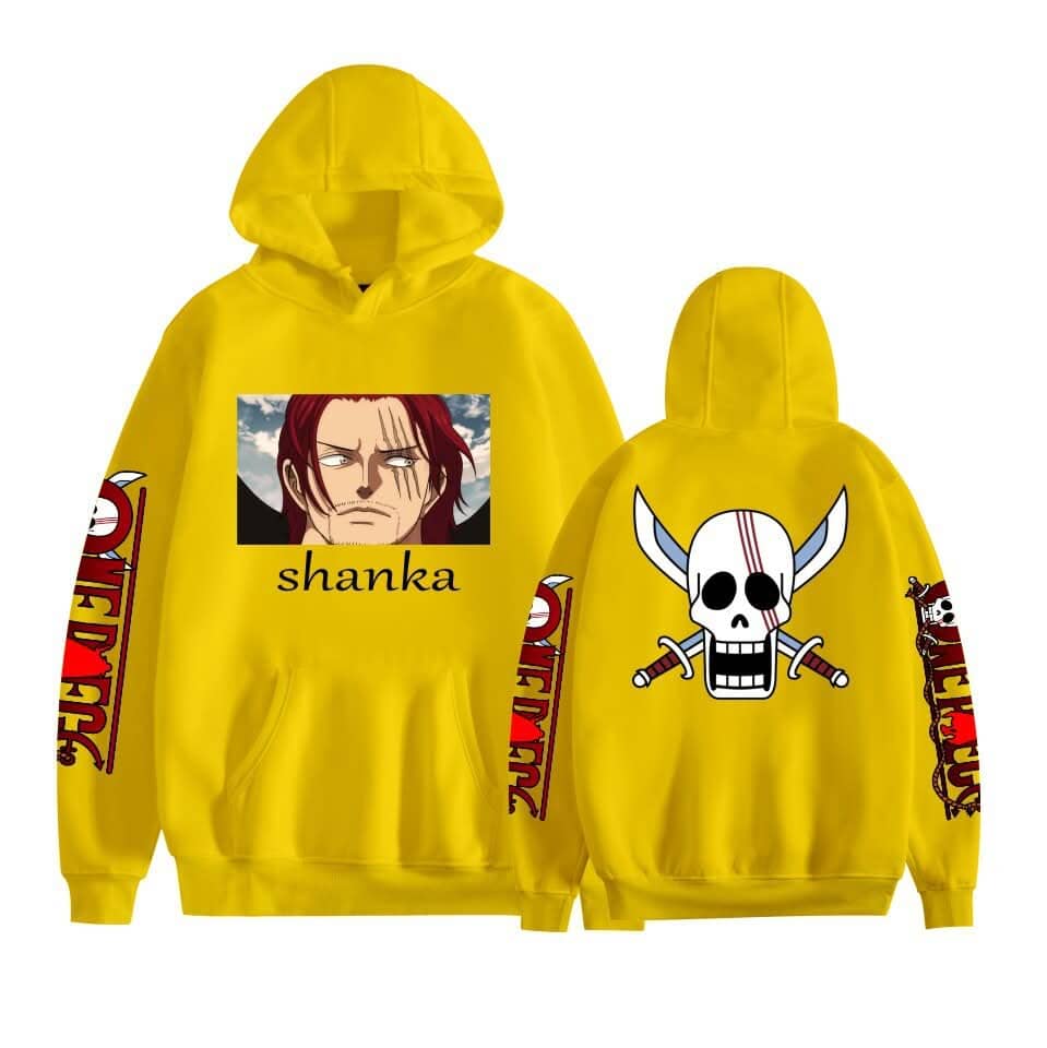 Japanese anime One Piece casual hooded sweatshirt E