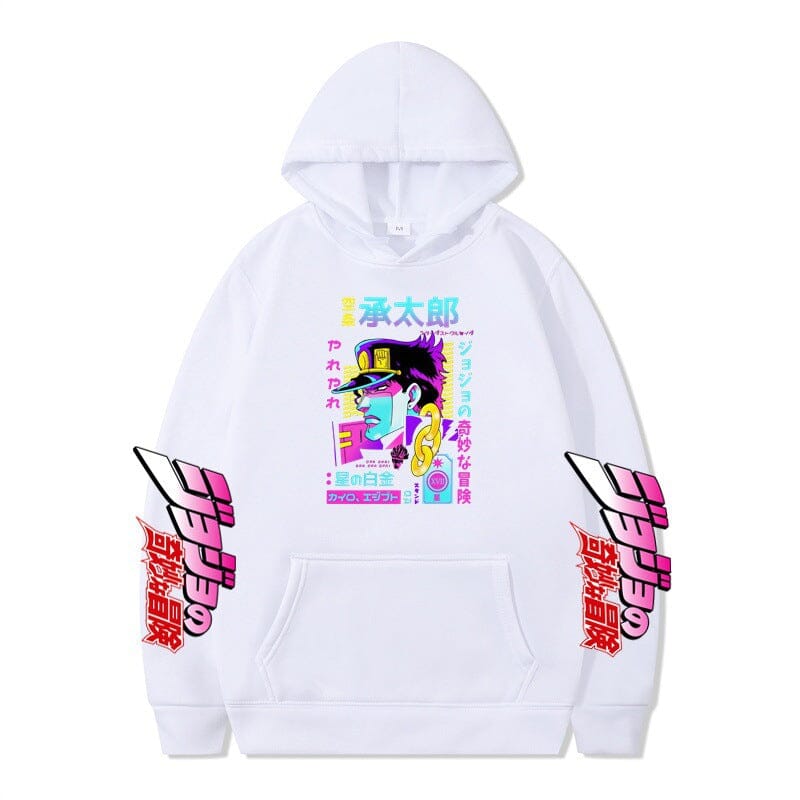Autumn and winter new products AliExpress JOJO's Bizarre Adventure Jotaro anime plus velvet hoodie cross-border hooded sweatshirt