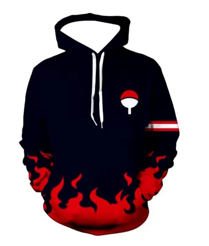 Naruto series anime character costume cosplay 3D printed floral sweatshirt for men and women hoodie hoodie men's sweatshirt